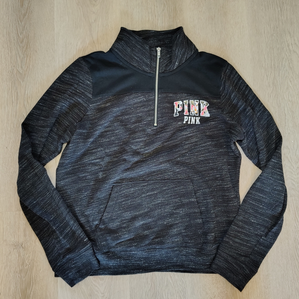 PINK Victoria's Secret Black Men's Sweater